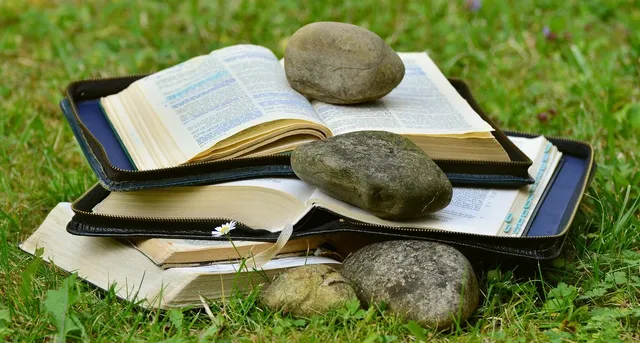 blur-book-stack-books-590493